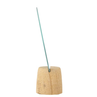 Tafelspiegel zandsteen nature Ilina 22cm van Bloomingville, van opzij met verhoudingen en constructie zichtbaar