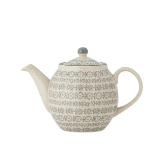 Theepot aardewerk grijs Karine 900ml van Bloomingville, duidelijk als hoofdfoto afgebeeld