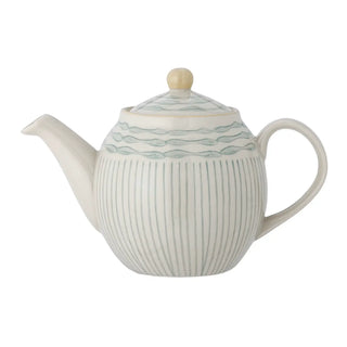 Theepot aardewerk groen Maple 900ml van Bloomingville, duidelijk als hoofdfoto afgebeeld