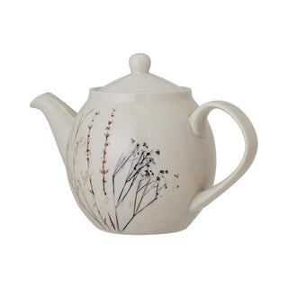 Theepot aardewerk nature Bea van Bloomingville, vanuit een aanvullend productaanzicht