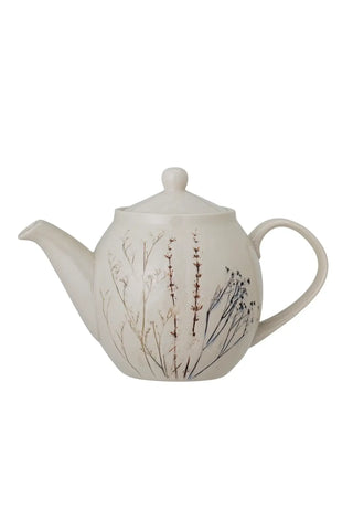 Theepot aardewerk nature Bea van Bloomingville, duidelijk als hoofdfoto afgebeeld