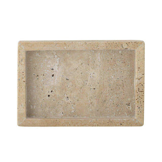 Travertin Tablett Majsa natur 15cm - Het Adres