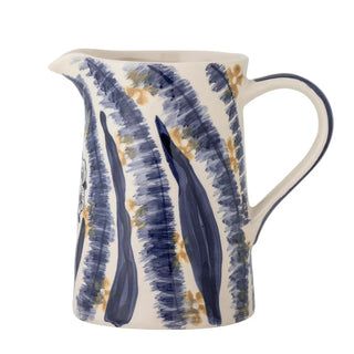 Vaas aardewerk blauw Anuuk 21cm van Bloomingville, duidelijk als hoofdfoto afgebeeld