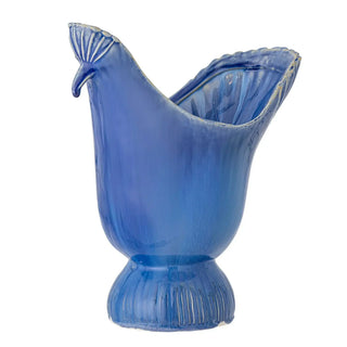 Vaas aardewerk blauw Wylie 26cm van Bloomingville, duidelijk als hoofdfoto afgebeeld