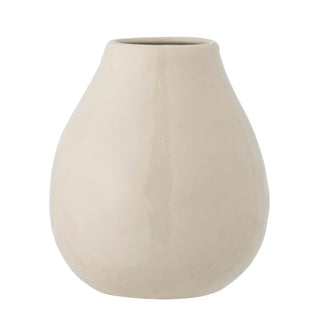 Vaas aardewerk nature Taza 17cm van Bloomingville, vanuit een aanvullend productaanzicht