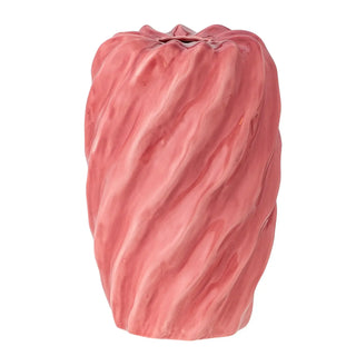 Vaas aardewerk roze Rowena 19cm van Bloomingville, duidelijk als hoofdfoto afgebeeld