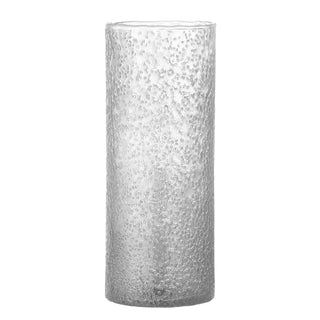 Vaas gerecycled glas transparant Zenta 32cm van Bloomingville, duidelijk als hoofdfoto afgebeeld