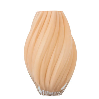 Vaas glas beige Kanji 30cm van Bloomingville, duidelijk als hoofdfoto afgebeeld