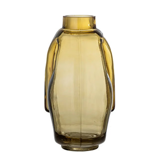 Vaas glas bruin daisi 24cm van Bloomingville, vanuit een aanvullend productaanzicht