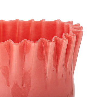 Vaas glas oranje Janine 30cm van Bloomingville, vanuit een aanvullend productaanzicht