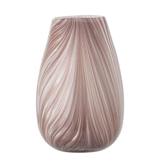 Vaas glas roze Ennis 22cm van Bloomingville, duidelijk als hoofdfoto afgebeeld