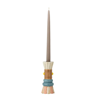 Vaas keramiek multi Minio 17cm van Bloomingville, met materiaal en structuur van dichtbij zichtbaar