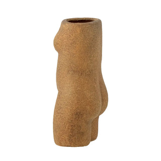 Vaas terracotta bruin Emeli 16cm van Bloomingville, vanuit een aanvullend productaanzicht