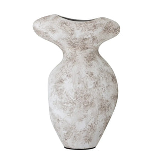 Vaas terracotta grijs Nori 23cm van Bloomingville, duidelijk als hoofdfoto afgebeeld