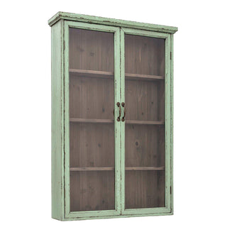 Vitrinekast vurenhout groen Hazem 122cm van Bloomingville, duidelijk als hoofdfoto afgebeeld