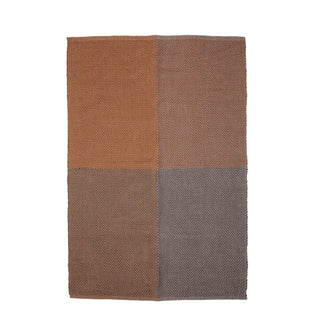 Vloerkleed jute bruin Rodin 140x200cm van Bloomingville, duidelijk als hoofdfoto afgebeeld