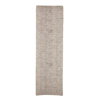 Vloerkleed katoen naturel Saxo 75x245cm van Bloomingville, vanuit een aanvullend productaanzicht