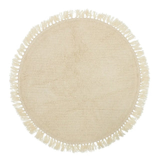 Vloerkleed wol nature Lenea 110cm van Bloomingville, duidelijk als hoofdfoto afgebeeld