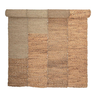 Vloerkleed zeegras naturel Enzov 150x245cm, duidelijk en herkenbaar afgebeeld