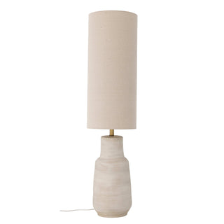 Vloerlamp aardewerk wit Linetta 113cm van Bloomingville, duidelijk als hoofdfoto afgebeeld