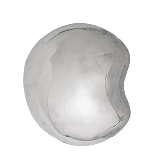 Wanddecoratie aardewerk zilver Bobby 21cm van Bloomingville, duidelijk als hoofdfoto afgebeeld