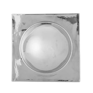 Wanddecoratie aardewerk zilver Cesta 31cm van Bloomingville, duidelijk als hoofdfoto afgebeeld
