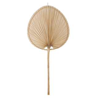 Wanddecoratie palmblad naturel Oumou 85cm van Bloomingville, duidelijk als hoofdfoto afgebeeld