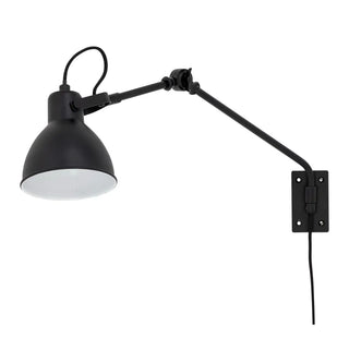 Wandlamp metaal zwart Jili van Bloomingville, duidelijk als hoofdfoto afgebeeld