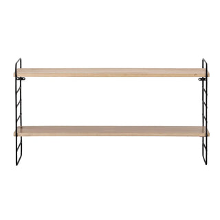 Wandplank 65cm nature North van Bloomingville, vanuit een aanvullend productaanzicht