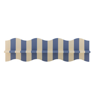 Wandplank blauw beige Bubbi 80 cm van Bloomingville, duidelijk als hoofdfoto afgebeeld