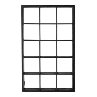 Wandplank grenen zwart Olinn 41x66cm van Bloomingville, duidelijk als hoofdfoto afgebeeld