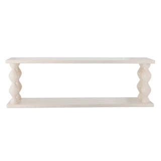 Wandplank mdf wit Salino 80cm van Bloomingville, duidelijk als hoofdfoto afgebeeld