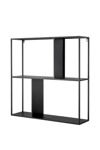 Wandrek metaal zwart Mack 71cm van Bloomingville, duidelijk als hoofdfoto afgebeeld