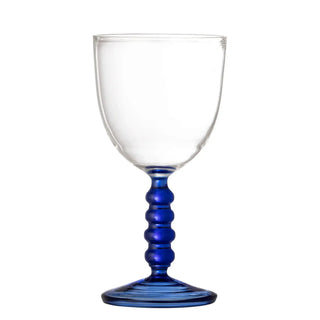 Wijnglas glas blauw Noemi van Bloomingville, duidelijk als hoofdfoto afgebeeld