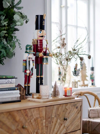 Darren deco groen hout 38cm - Het Adres