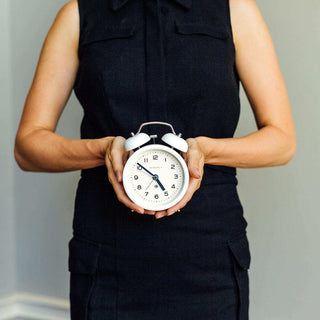 Charlie Echo wekker wit - Het Adres