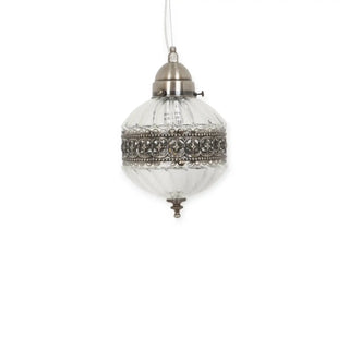 Hanglamp Barros antiek zilver 20cm van D&C, duidelijk als hoofdfoto afgebeeld