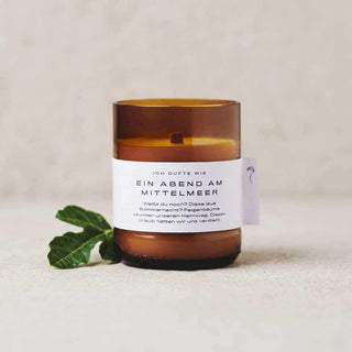 Vela aromática el Mediterráneo 200g - Het Adres
