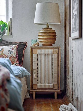 Svale tafellamp naturel mangohout - Het Adres