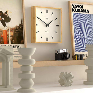 Fiji wandklok Bamboo Bold 30cm - Het Adres