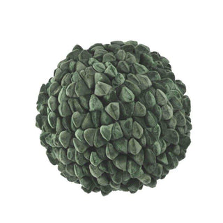 Cushion ball Pebble Olive green 31cm - Het Adres