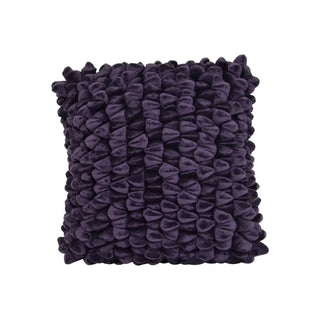 Kussen Pebble Aubergine paars 45x45cm van Haans Lifestyle, duidelijk als hoofdfoto afgebeeld