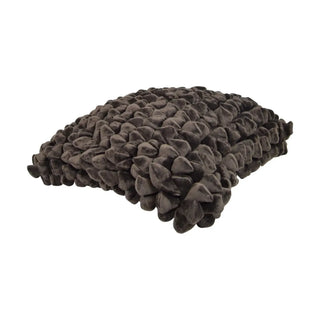 Kussen Pebble Chocolate 45x45cm van Haans Lifestyle, duidelijk als hoofdfoto afgebeeld