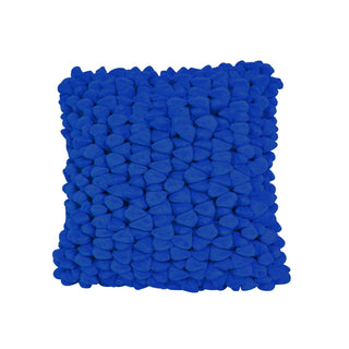 Kussen Pebble Cobalt blue 45x45cm van Haans Lifestyle, duidelijk als hoofdfoto afgebeeld