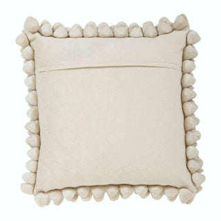 Coussin Pebble blanc uni 45x45cm - Het Adres