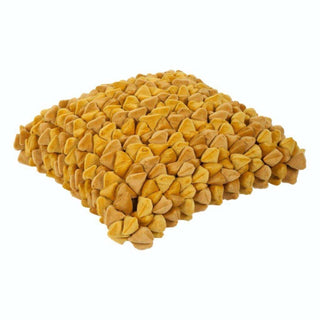 Kissen Pebble gelb 45x45cm - Het Adres