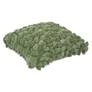 Cushion Pebble olive green - Het Adres