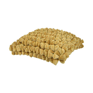 Cushion Pebble Saffron gold - Het Adres