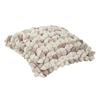 Kussen Pebble wit 45x45cm van Haans Lifestyle, duidelijk als hoofdfoto afgebeeld