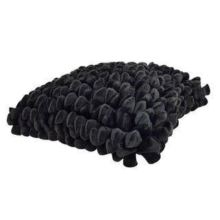 Kissen Pebble schwarz 45x45cm - Het Adres